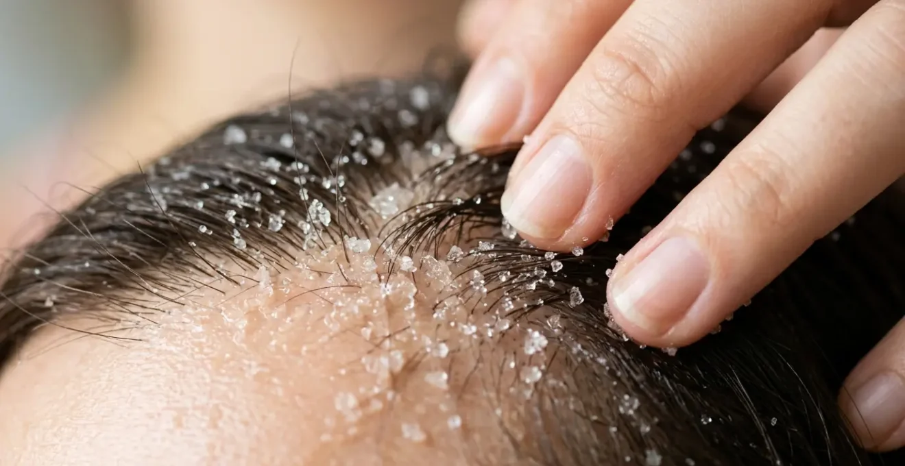 Trattamento esfoliante del cuoio capelluto per stimolare la crescita dei capelli