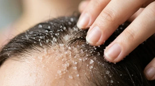 Trattamento esfoliante del cuoio capelluto per stimolare la crescita dei capelli